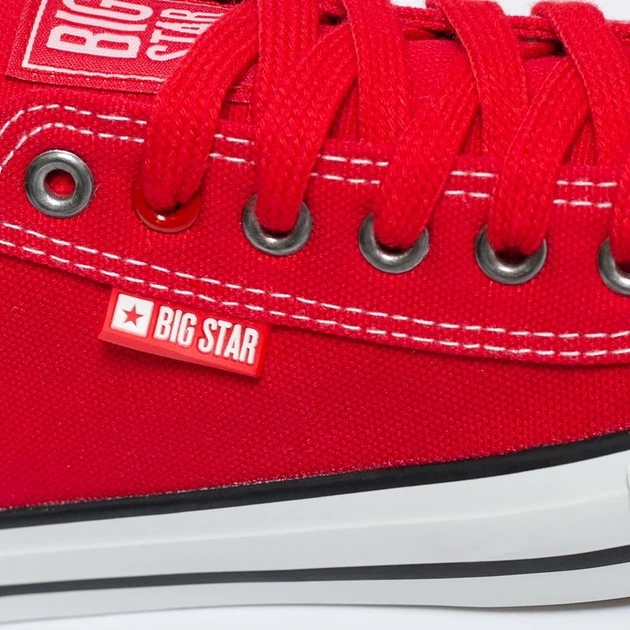 Чоловічі кеди низькі Big Star JJ174609-603 46 Червоні (5900714612405) - зображення 7