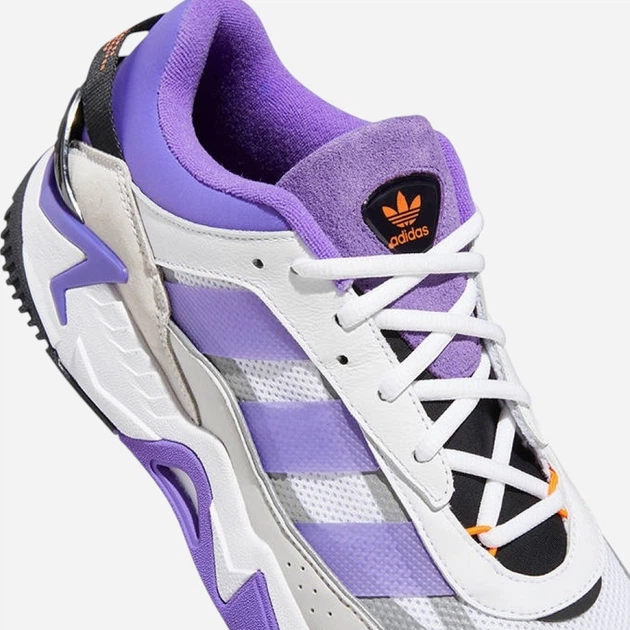 Buty do koszykówki męskie adidas GX0775 38 23.5 cm Fioletowy/Biały (4065418109963) - obraz 6