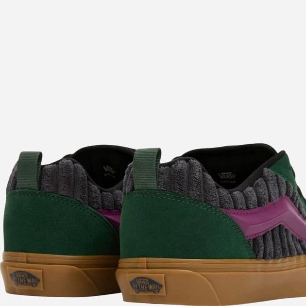 Чоловічі кеди низькі Vans Knu Skool VN0009QC6KL 41 Зелений/Сірий (196575327151) - зображення 5