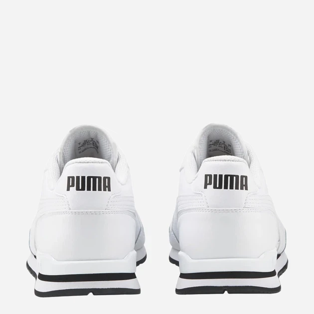 Buty sportowe męskie skórzane na platformie do kostki Puma St Runner V3 L 38485501 46 (11UK) 30 cm Białe (4064536339498) - obraz 5