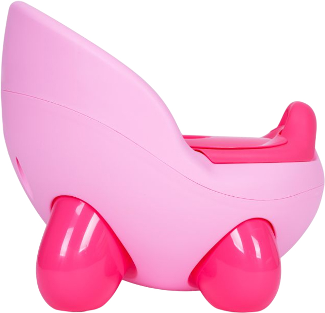 Nocnik dziecięcy EcoToys na nóżkach Różowy (5905817004485) - obraz 6