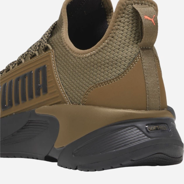 Чоловічі кросівки для бігу Puma Softride Premier Slip-On 376540-17 41 Оливкові (4099683106594) - зображення 7