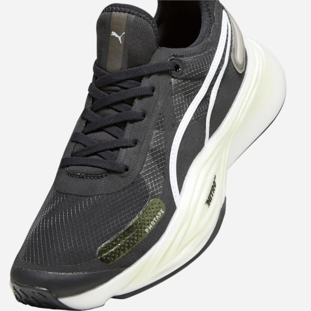 Чоловічі кросівки для залу Puma PWR Nitro Squared 378687-01 44.5 (10UK) Чорні (4099684073826) - зображення 5