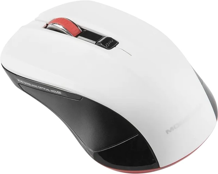 Mysz Modecom MC-WM9.1 Wireless White (M-MC-0WM9.1-200) - obraz 2