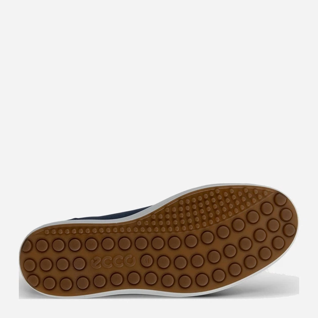 Sneakersy męskie skórzane ECCO Soft 7 43000459140 43 Granatowe (194891283168) - obraz 5