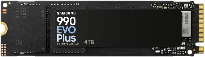 Dysk SSD Samsung 990 Evo Plus 4TB M.2 PCIe 4.0 x4/5.0 x2 NVMe 2.0 V-NAND TLC (MZ-V9S4T0BW) - obraz 1