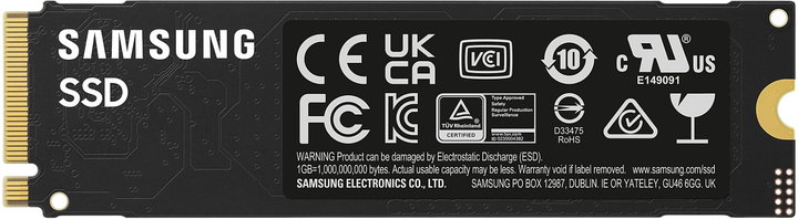 SSD диск Samsung 990 Evo Plus 4TB M.2 PCIe 4.0 x4/5.0 x2 NVMe 2.0 V-NAND TLC (MZ-V9S4T0BW) - зображення 3