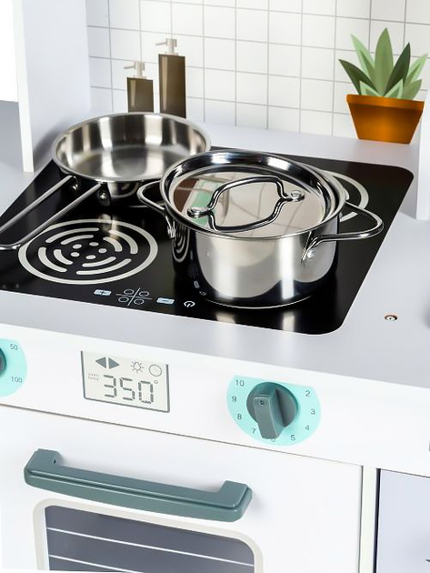 Duża drewniana kuchnia dla dzieci EcoToys z akcesoriami (5905817000128) - obraz 9