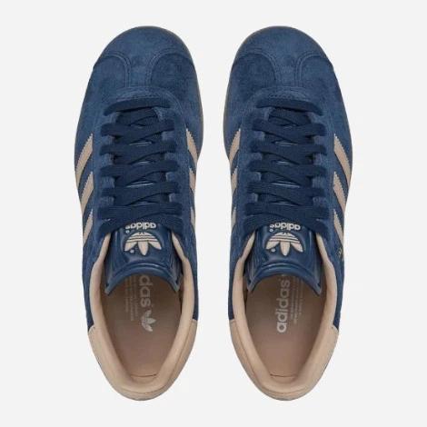 Sneakersy męskie do kostki adidas Originals Gazelle IG6201 41.5 (7.5UK) Granatowe (4066765042958) - obraz 5