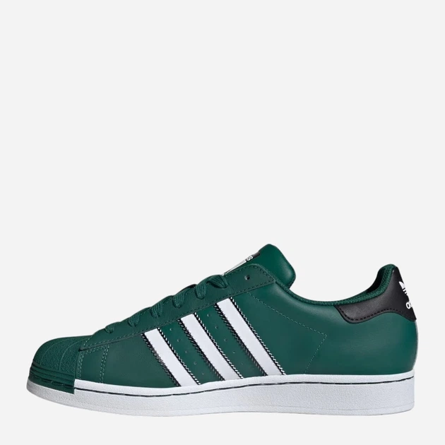 Чоловічі кеди низькі adidas Originals Superstar IF3633 44 (9.5UK) Зелені (4066764430220) - зображення 4