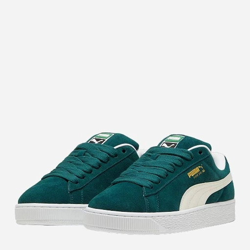 Sneakersy męskie do kostki Puma Suede XL 39520521 42 (8UK) Zielone (4067979682589) - obraz 2