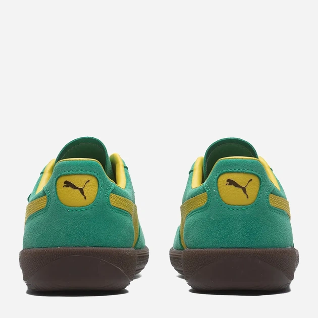Sneakersy męskie do kostki Puma Palermo 39646318 39 (6UK) 25 cm Zielony/Żółty (4067979237444) - obraz 4