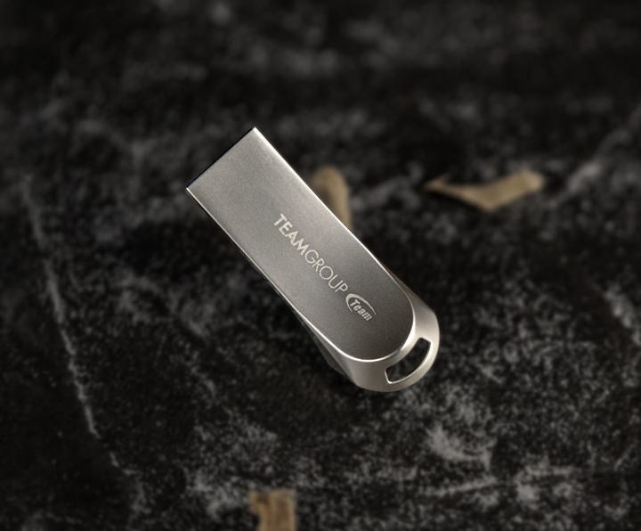 Pendrive Team Group C222 128GB USB 3.2 Gen1 Silver (TC2223128GS01) - obraz 9