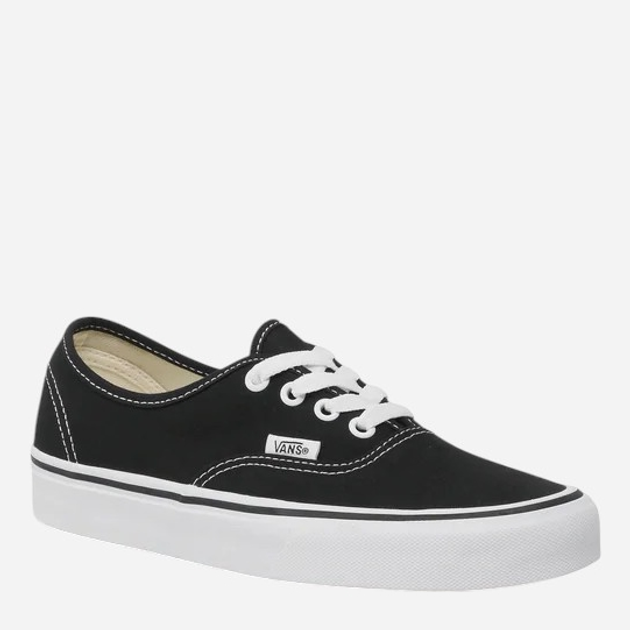 Tenisówki męskie do kostki Vans Authentic VN000EE3BLK1 45 42 (9US) 27 cm Czarne (700053288553) - obraz 2