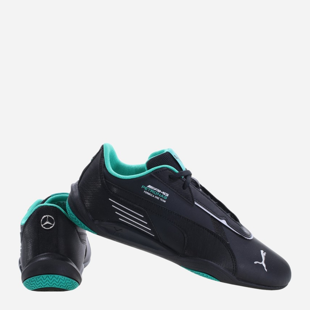Sneakersy męskie Puma MAPF1 R-Cat Machina 30684608 44 (9.5UK) 28.5 cm Czarne (4065452643461) - obraz 4