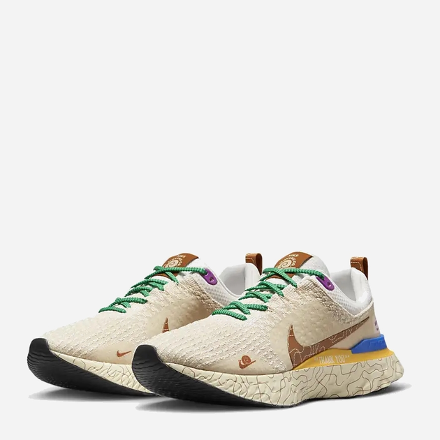Чоловічі кросівки Nike React Infinity Run Fk 3 Prm DZ3025-001 42.5 (9US) 27 см Бежеві (196153298828) - зображення 4