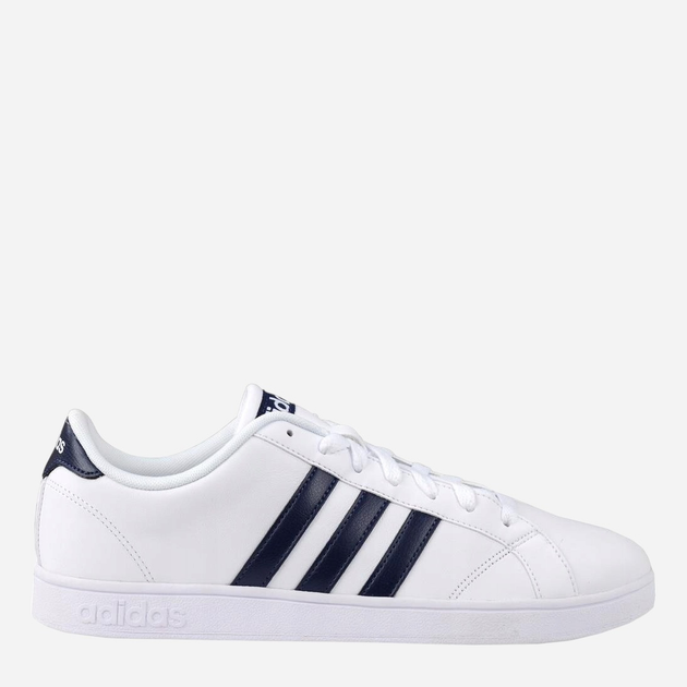 Sneakersy męskie skórzane do kostki adidas Baseline AW4618 45.5 (UK 10.5) Białe (4056565989300) - obraz 1