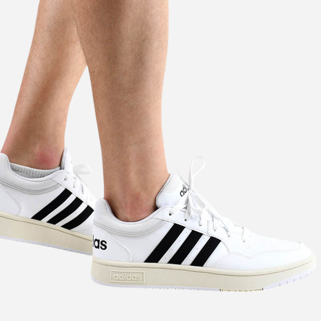 Sneakersy męskie do kostki adidas Hoops 3.0 GY5434 43 (UK 10) Białe (4065418290098) - obraz 2