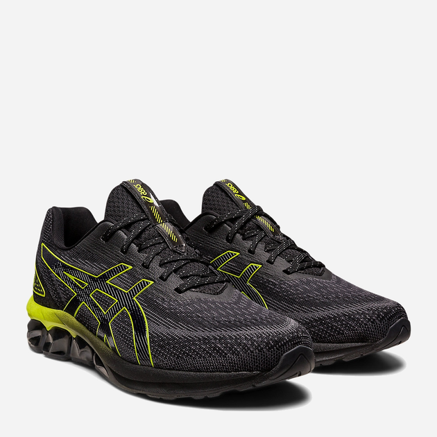 Чоловічі кросівки ASICS Gel-Quantum 180 VII 1201A631-009 43.5 27.5 см Чорний/Лаймовий (4550456199552) - зображення 3