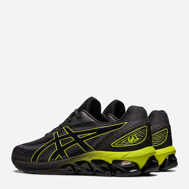 Чоловічі кросівки ASICS Gel-Quantum 180 VII 1201A631-009 43.5 27.5 см Чорний/Лаймовий (4550456199552) - зображення 4