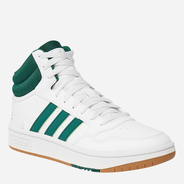 Чоловічі черевики високі adidas Hoops 3.0 Mid IG5570 43.5 (UK 9) Білі (4066756001070) - зображення 2