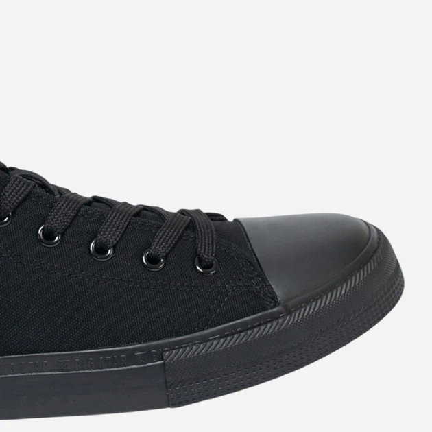 Trampki męskie materialowe za kostkę Big Star Ff174550 906 46 Czarne (5900714816162) - obraz 8