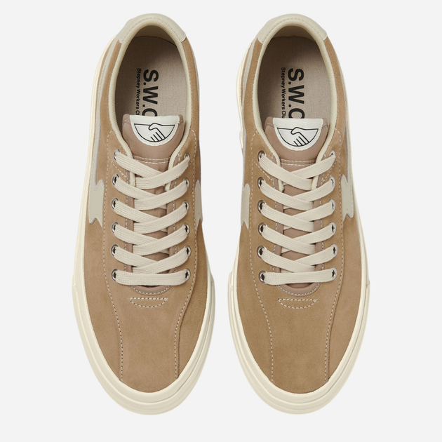 Чоловічі кеди низькі S.W.C Dellow S-Strike Cupsole YA07215 42 Коричневі (5056454541496) - зображення 6
