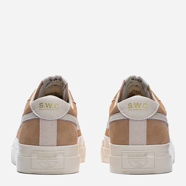 Чоловічі кеди низькі S.W.C Dellow S-Strike Cupsole YA07215 46 Коричневі (5056454541533) - зображення 5