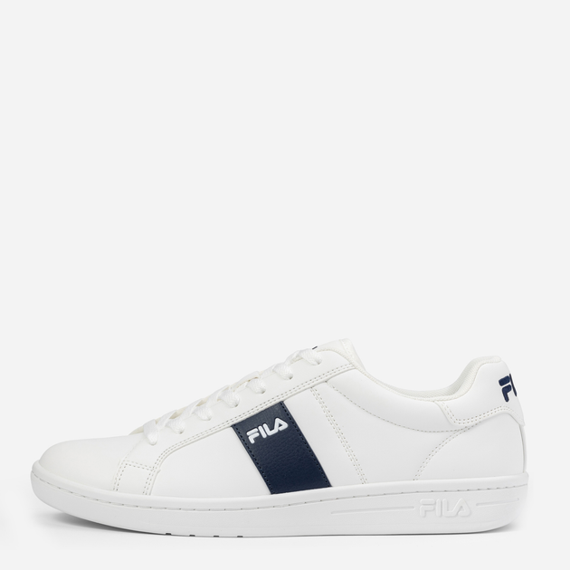 Sneakersy męskie do kostki Fila Crosscourt Line FFM0298-13037 46 (12US) 30 cm Biały/Granatowy (8720905006953) - obraz 4