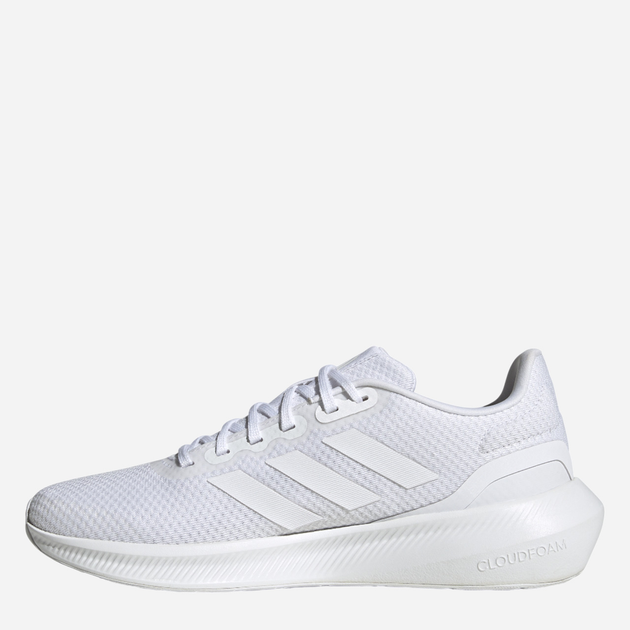 Чоловічі кросівки для бігу adidas Runfalcon 3.0 HP7546 44 Білі (4066748237531) - зображення 4