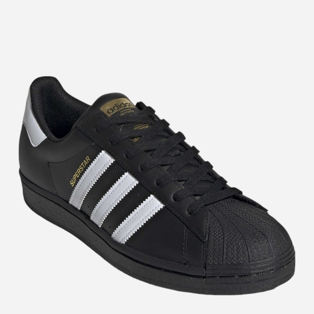 Чоловічі кеди низькі adidas Originals Superstar EG4959 44 (UK 9.5) Чорні (4062051419107) - зображення 2