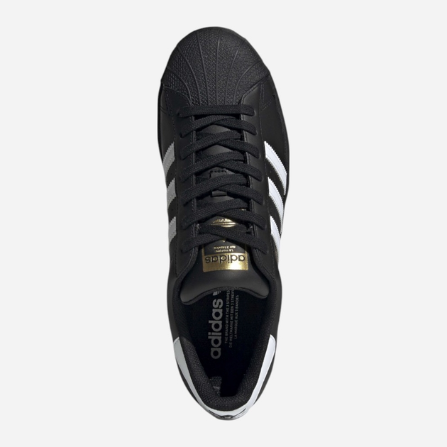 Чоловічі кеди низькі adidas Originals Superstar 2.0 EG4959 47.5 (12UK) Чорні (4062051419176) - зображення 5