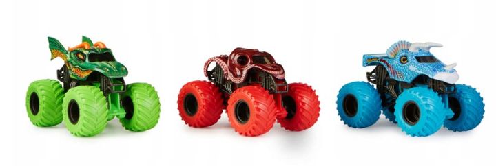 Zestaw samochodów Spin Master Monster Jam Charged Beasts 3 szt (0778988346044) - obraz 5