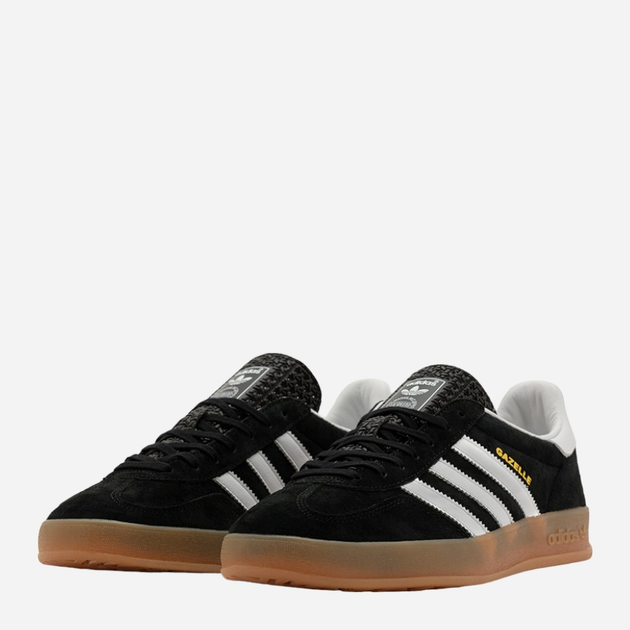 Чоловічі кеди низькі adidas Originals Gazelle Indoor H06259 46 Чорні (4066746174555) - зображення 2