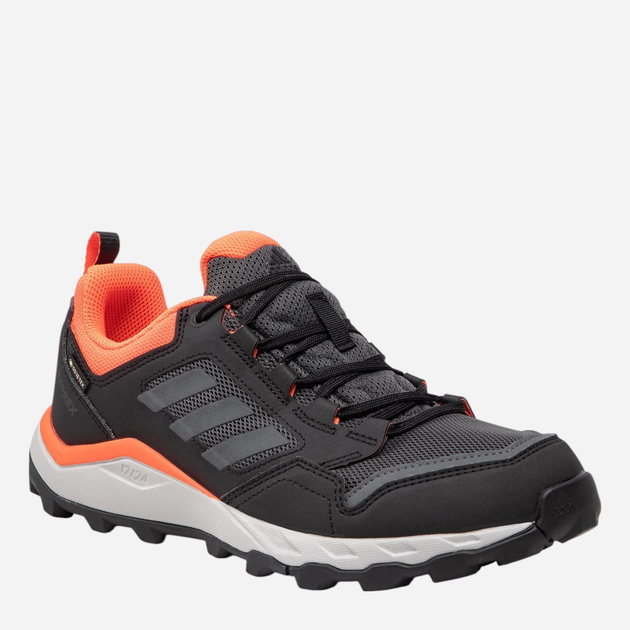 Buty do biegania męskie z Gore-Tex adidas Terrex Tracerocker 2 Gtx GZ8909 41.5 Czarny/Pomarańczowy (4065419795752) - obraz 2