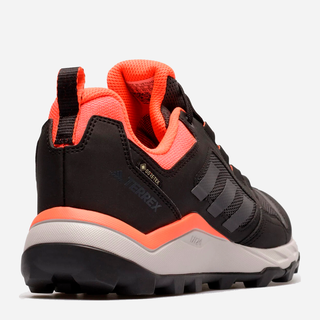 Чоловічі кросівки для бігу з Gore-Tex adidas Terrex Tracerocker 2 Gtx GZ8909 45.5 Чорний/Помаранчевий (4065419795738) - зображення 5