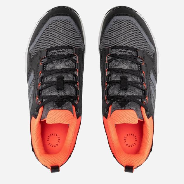 Чоловічі кросівки для бігу з Gore-Tex adidas Terrex Tracerocker 2 Gtx GZ8909 45.5 Чорний/Помаранчевий (4065419795738) - зображення 6