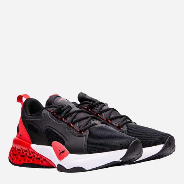 Buty do biegania męskie Puma Xetic Halflife 195196-06 42 Czarny/Czerwony (4064536361185) - obraz 4