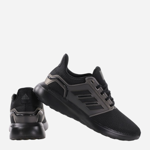 Чоловічі кросівки для бігу adidas Eq19 Run GY4720 41.5 Чорні (4065426898941) - зображення 5