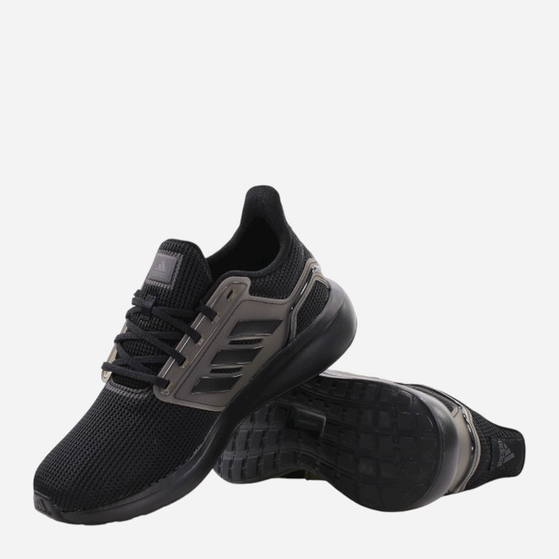 Чоловічі кросівки для бігу adidas Eq19 Run GY4720 41.5 Чорні (4065426898941) - зображення 6