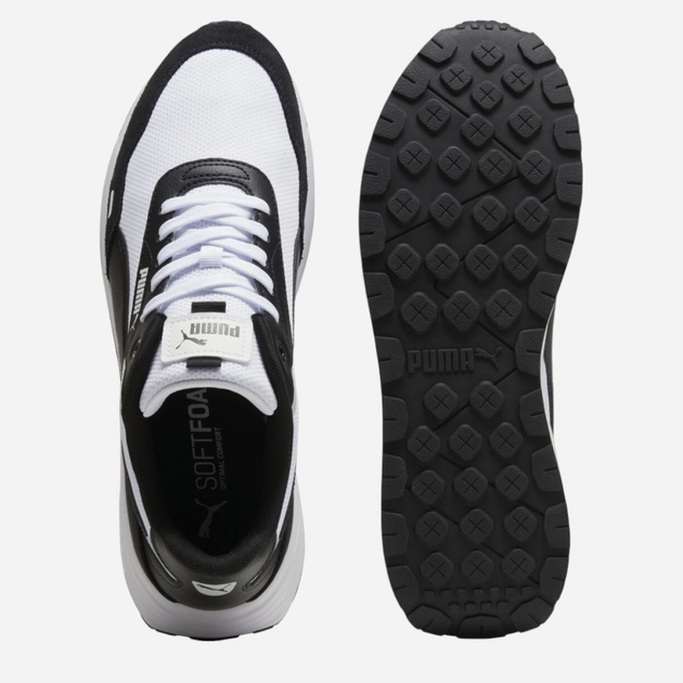Чоловічі кросівки Puma Runtamed 389236-14 45 (10.5UK) Білий/Чорний (4099686512668) - зображення 4