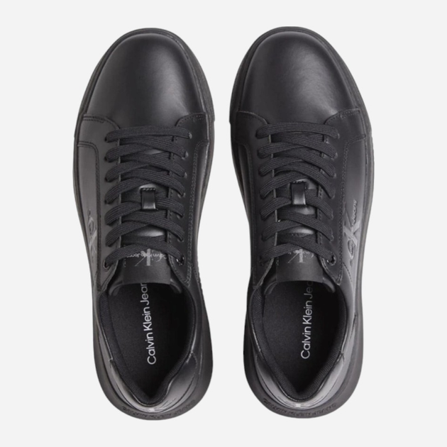 Sneakersy męskie skórzane do kostki Calvin Klein JEANS CKYM0YM006810GT 43 Czarne (8720108631792) - obraz 5