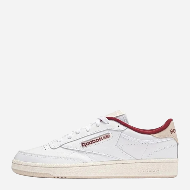 Sneakersy męskie skórzane Reebok Club C 85 100032972 41 Białe (4066756678067) - obraz 4