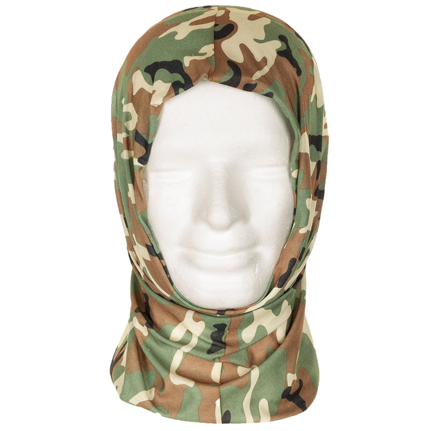 Баф камуфляжный MFH Neck Gaiter Woodland - изображение 2