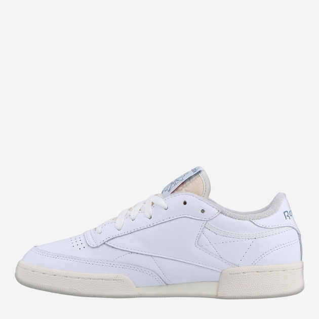 Sneakersy męskie skórzane Reebok Club C 85 Vintage 100007875 45.5 Białe (4065425116695) - obraz 3