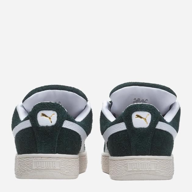 Чоловічі кеди низькі Puma Suede XL Hairy 39724102 38.5 Темно-зелені (4099685848584) - зображення 4