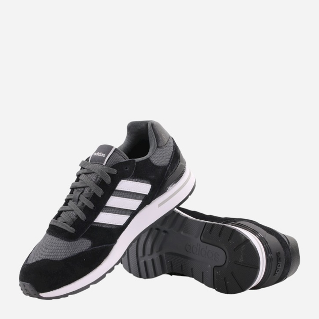 Чоловічі кросівки adidas Run 80S GV7302 42.5 Чорні (4064047147704) - зображення 3