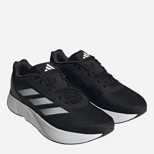 Чоловічі кросівки для бігу adidas Duramo SL M ID9849 48 Чорні/Білі (4066756060428) - зображення 2