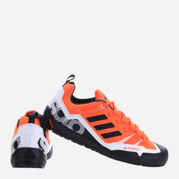 Чоловічі кросівки для туризму adidas Terrex Swift Solo 2 IE6902 40 Помаранчевий/Чорний (4066746369036) - зображення 4