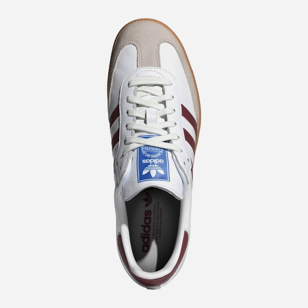 Sneakersy męskie do kostki adidas Originals Samba OG IF3813 40.5 (7UK) Białe (4066759170971) - obraz 5